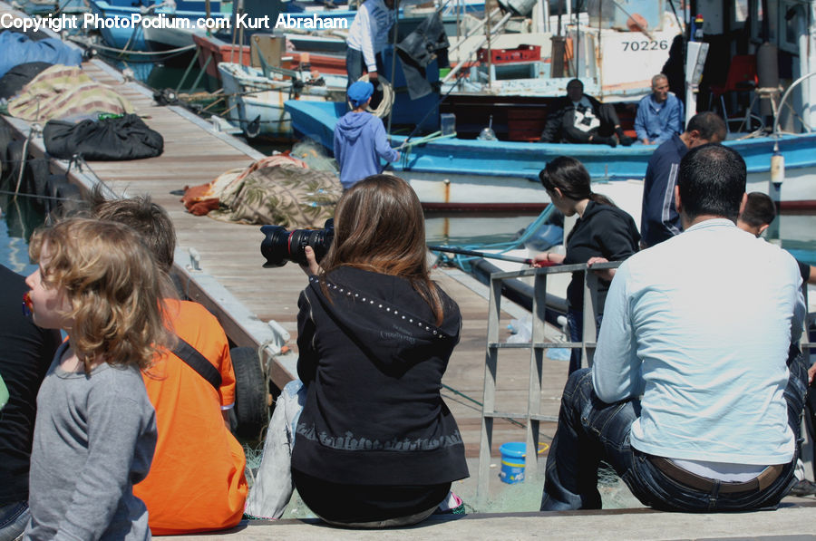 Boat, Watercraft, People, Person, Human, Child, Kid