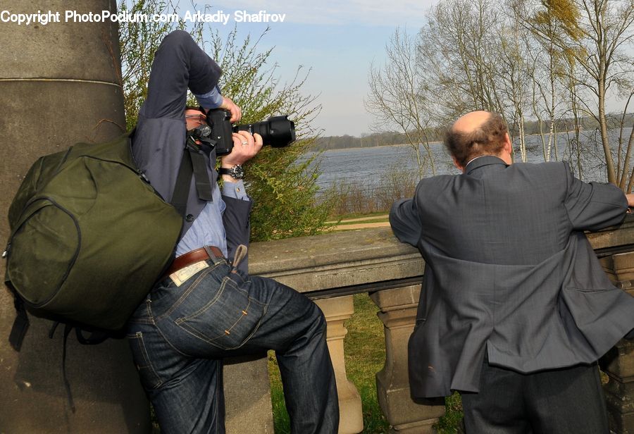 Human, People, Person, Photographer, Clothing, Overcoat, Suit