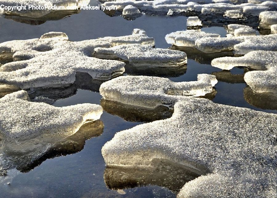 Rock, Arctic, Glacier, Ice, Mountain, Outdoors, Snow