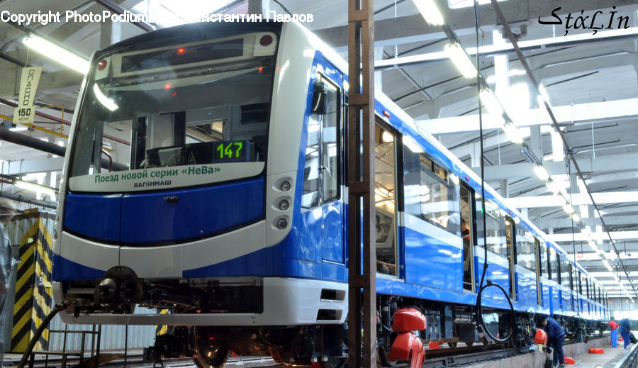 Train, Vehicle, Bus, Double Decker Bus, Engine, Machine, Motor