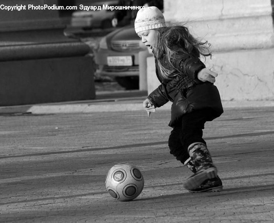 People, Person, Human, Automobile, Car, Vehicle, Football