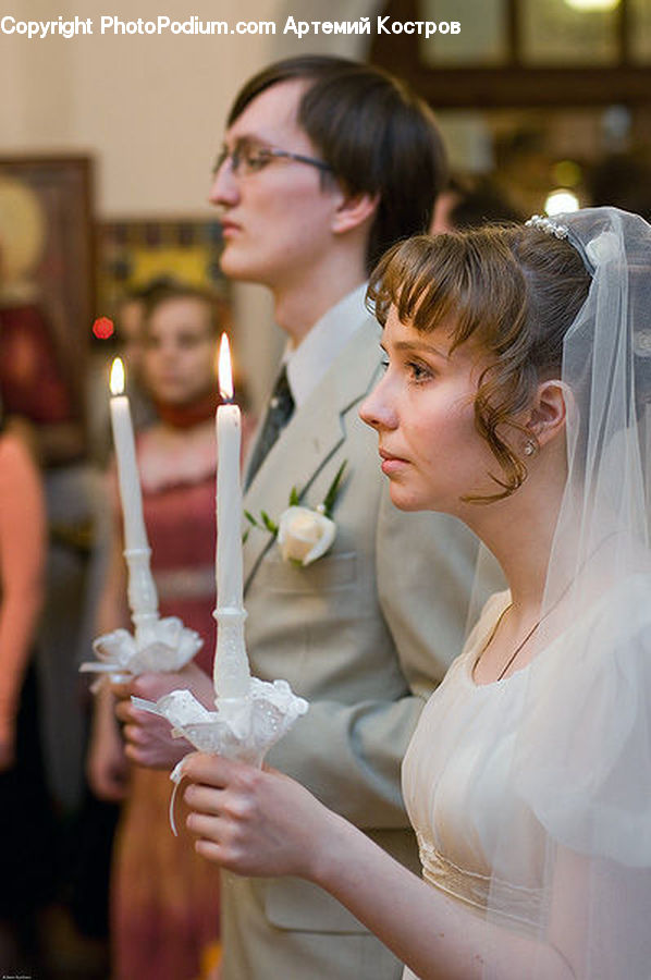 People, Person, Candle, Human, Wedding, Bridesmaid, Accessories