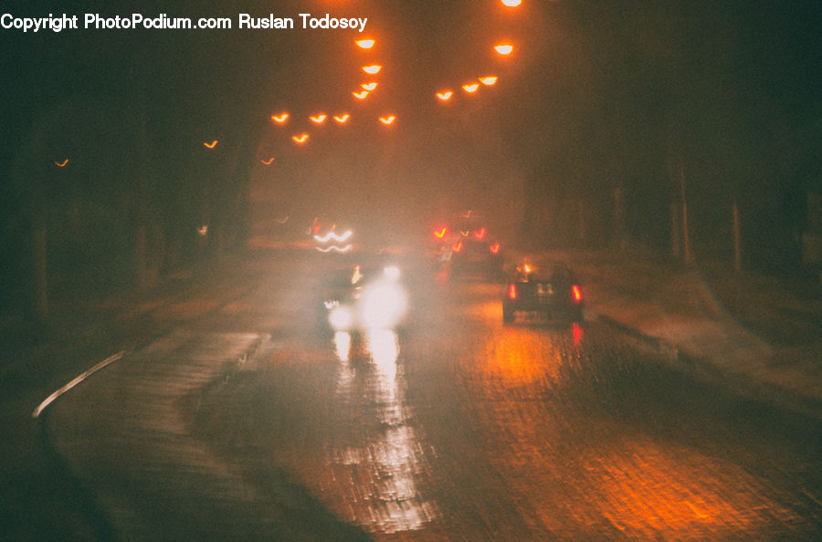 Flare, Light, Night, Outdoors, Lighting, Road