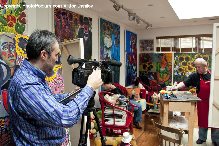 People, Person, Human, Art, Painting, Shop, Plant