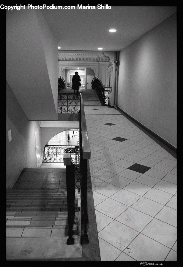 Corridor, Floor, Flooring, Lighting, Architecture
