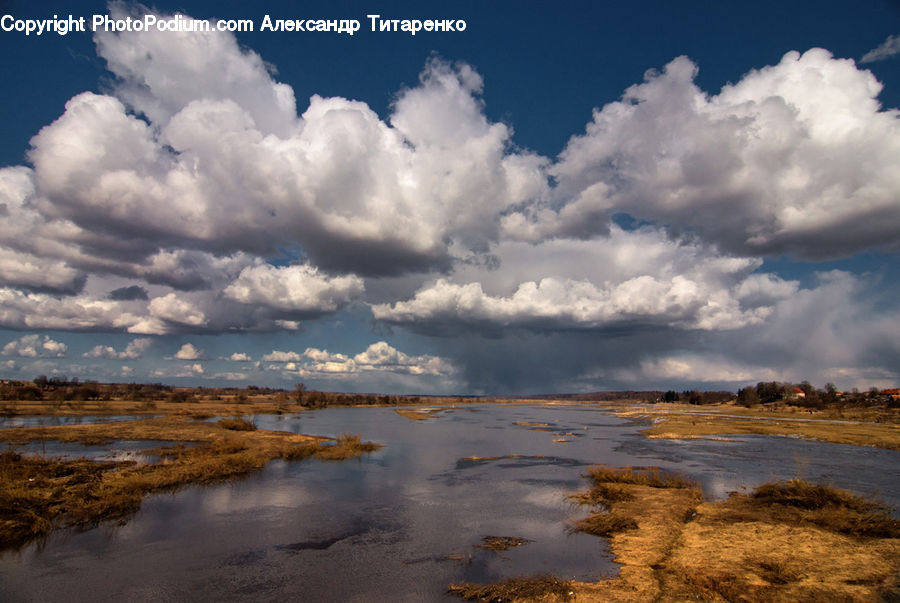 Cloud, Cumulus, Sky, Azure Sky, Outdoors