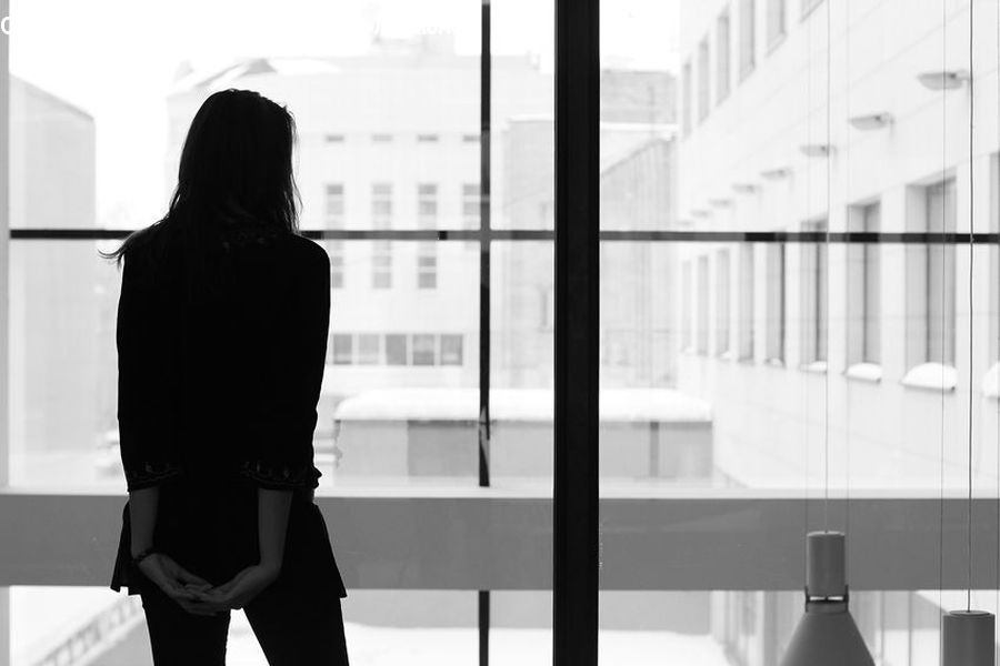 Human, People, Person, Back, Silhouette, Female, City