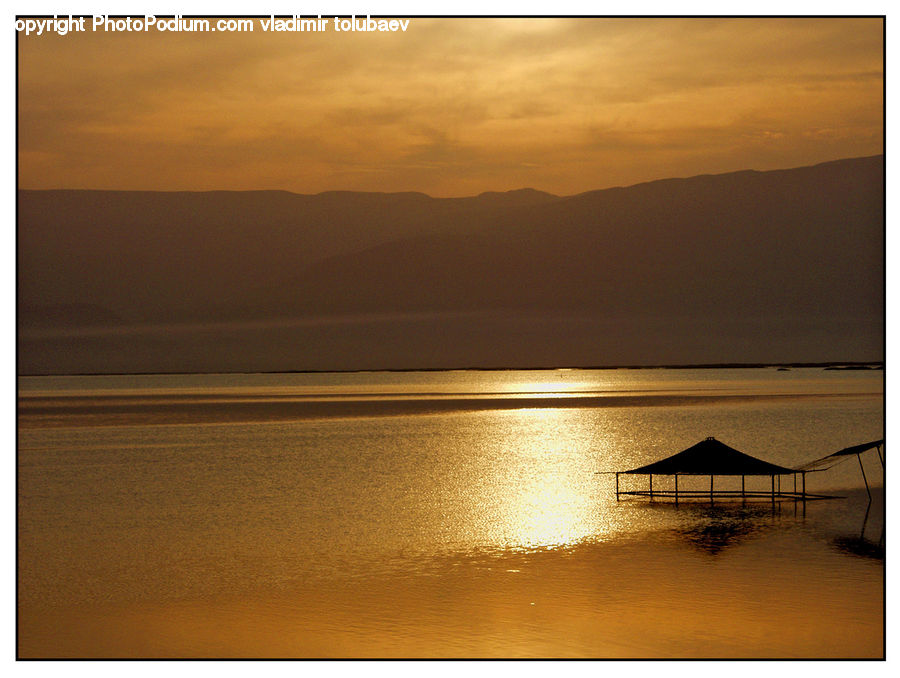 Flood, Dawn, Dusk, Sky, Sunrise, Sunset, Canopy