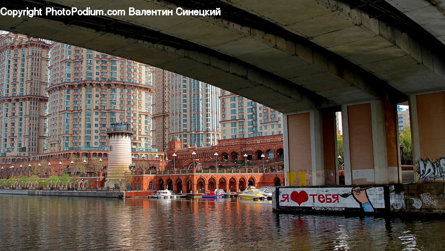 Boat, Watercraft, Building, Dock, Landing, Pier, Water