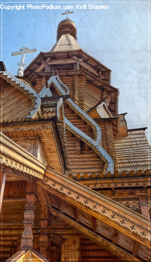 Brick, Architecture, Bell Tower, Clock Tower, Tower, Shrine, Temple