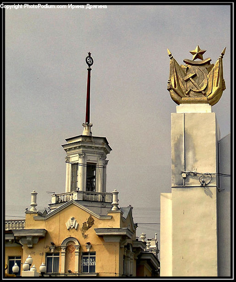 Architecture, Bell Tower, Clock Tower, Tower, Balcony, Art, Sculpture