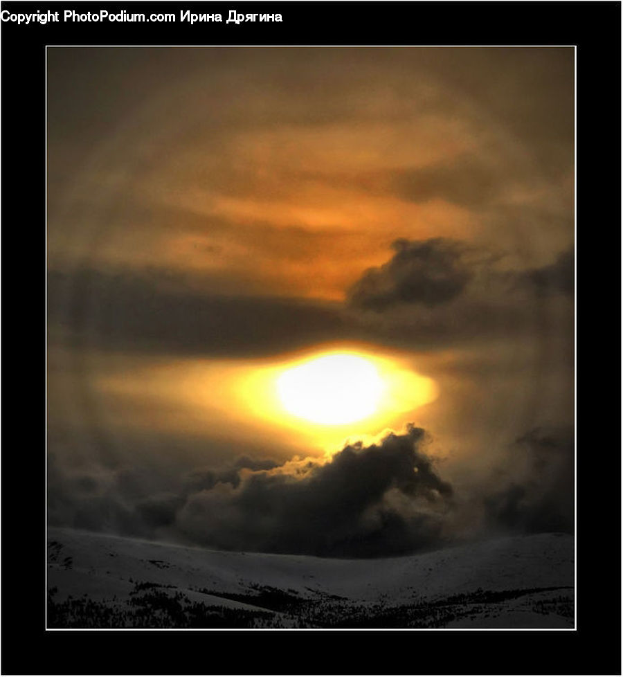 Azure Sky, Cloud, Outdoors, Sky, Sun, Flare, Light