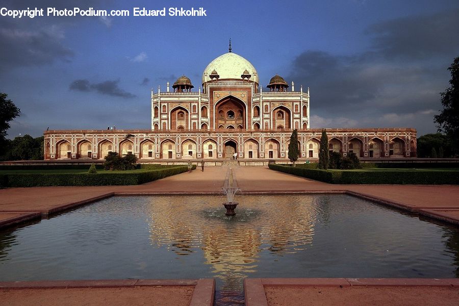 Architecture, Dome, Castle, Mansion, Palace, Mosque, Worship