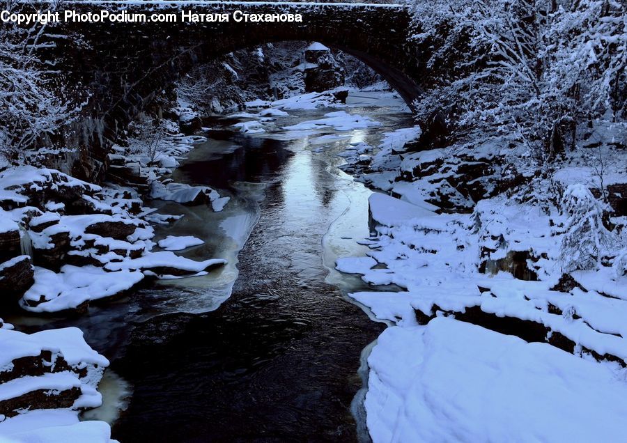Creek, Outdoors, River, Water
