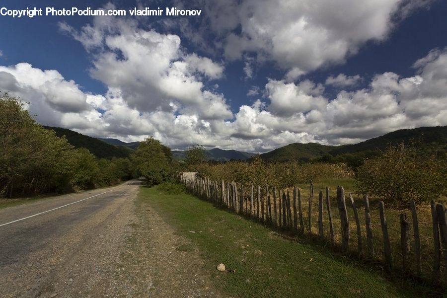 Dirt Road, Gravel, Road, Landscape, Nature, Scenery