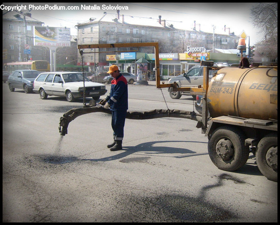 Automobile, Car, Vehicle, Tow Truck, Truck, Sedan, Engine