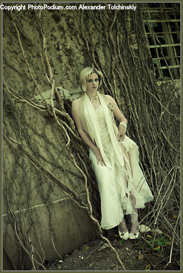 People, Person, Human, Robe, Blonde, Female, Woman