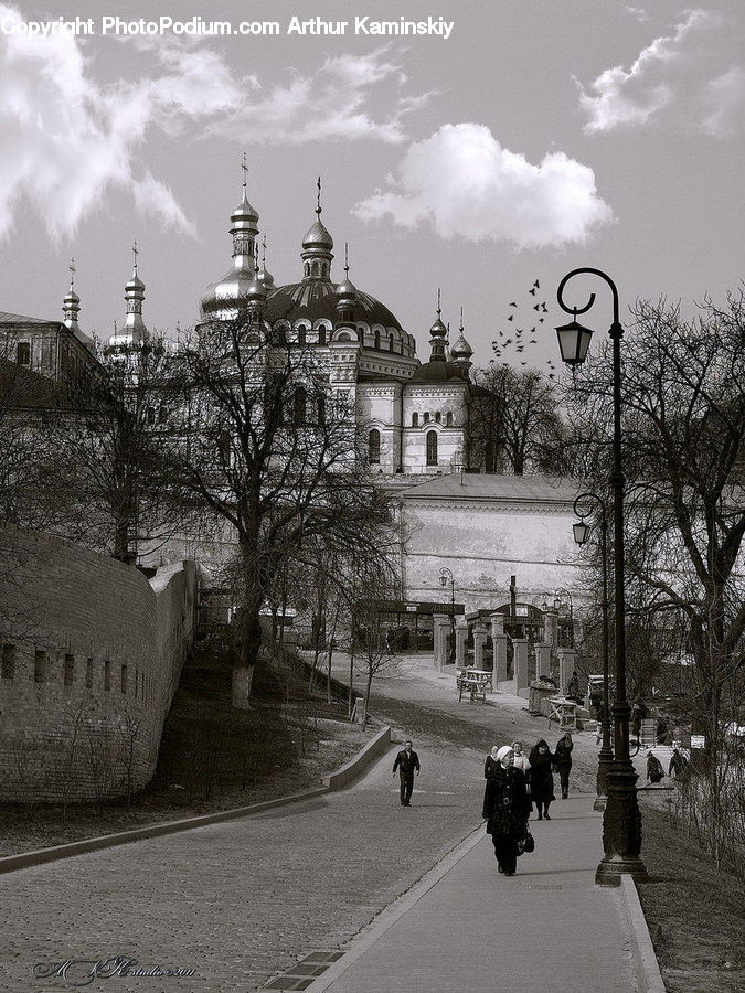 Bench, Architecture, Castle, Fort, Building, Downtown, Town