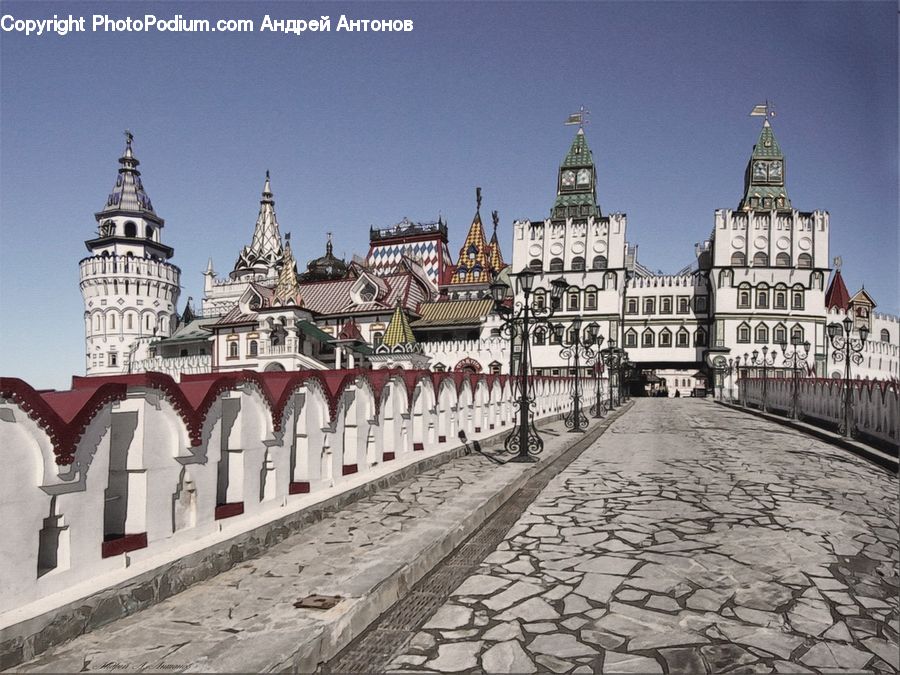 Architecture, Downtown, Plaza, Town Square, Cathedral, Church, Worship