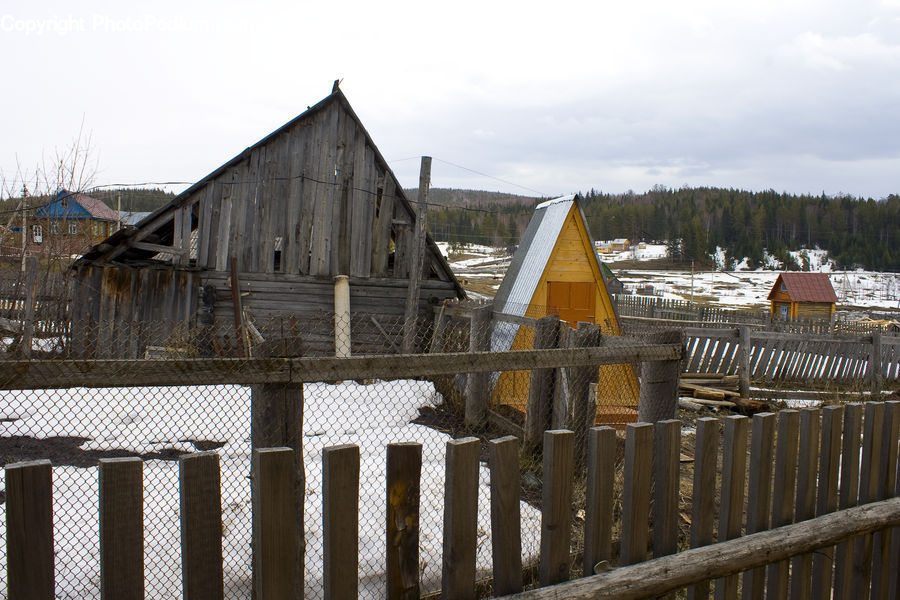 Building, Hut, Shelter, Cabin, Rural, Shack, Lumber