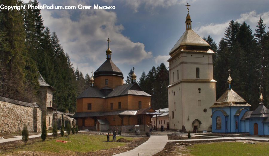 Architecture, Bell Tower, Clock Tower, Tower, Housing, Monastery, Building