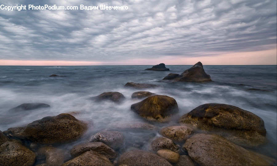 Coast, Outdoors, Sea, Water, Rock, Ocean, Beach