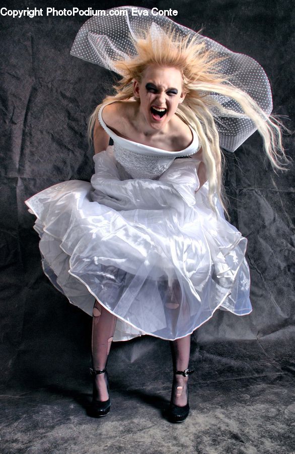 People, Person, Human, Blonde, Female, Woman, Robe