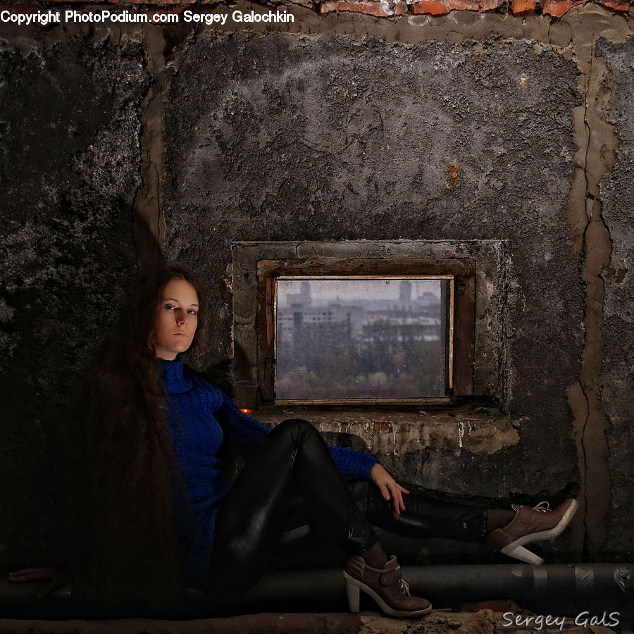 People, Person, Human, Blackboard, Footwear, Shoe, Female
