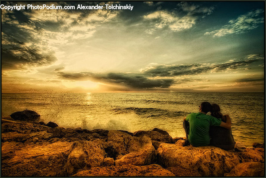 People, Person, Human, Dawn, Dusk, Sky, Sunrise