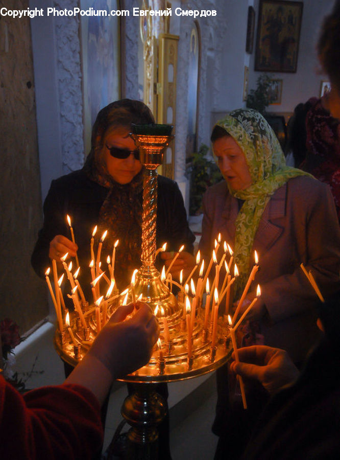 People, Person, Human, Vigil, Bottle, Candle, Birthday Cake