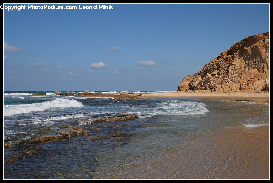 Promontory, Beach, Coast, Outdoors, Sea, Water, Sand