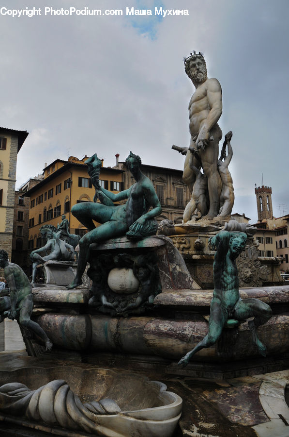 People, Person, Human, Art, Sculpture, Statue, Gargoyle