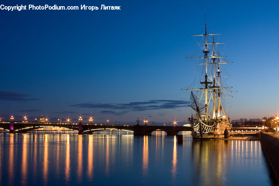 Harbor, Port, Waterfront, Boat, Dinghy, Sailboat, Vessel