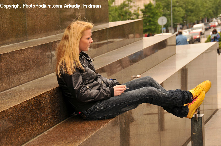 People, Person, Human, Blonde, Female, Woman, Plant