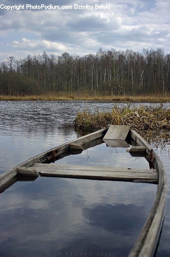 Boat, Rowboat, Vessel, Boardwalk, Deck, Path, Sidewalk