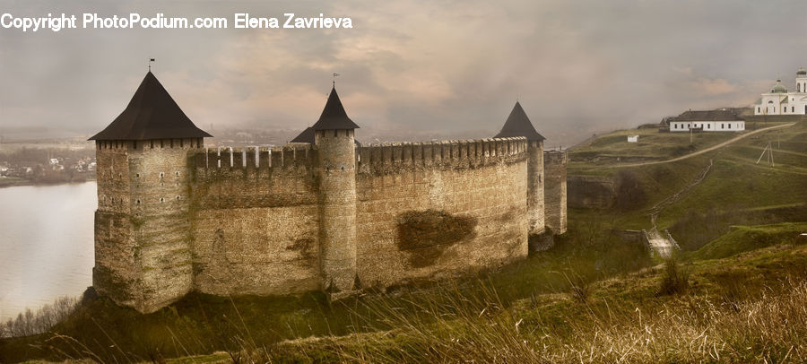 Architecture, Castle, Fort, Countryside, Outdoors, Building, Downtown