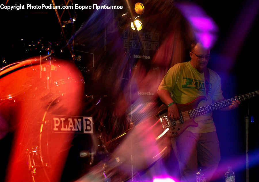People, Person, Human, Electric Guitar, Guitar, Musical Instrument, Lighting