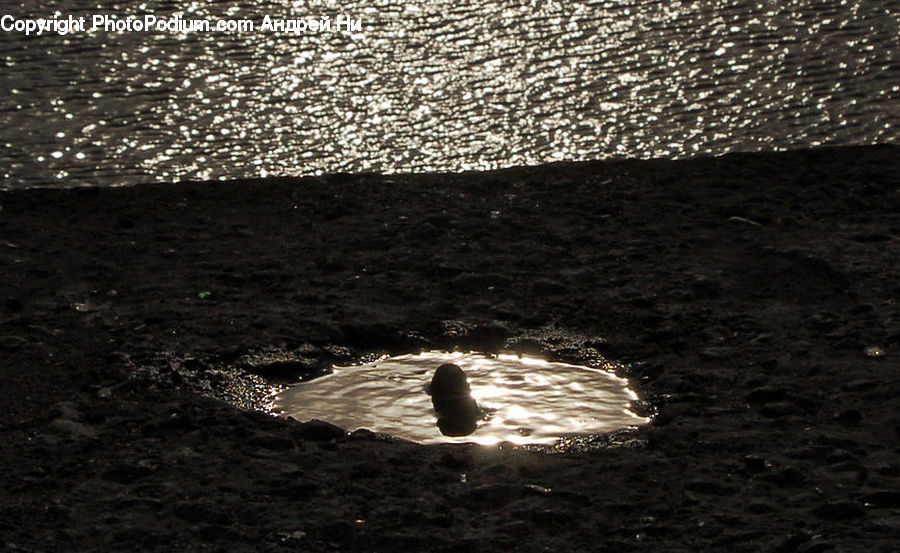 Asphalt, Tarmac, Outdoors, Sea, Water, Sand, Soil