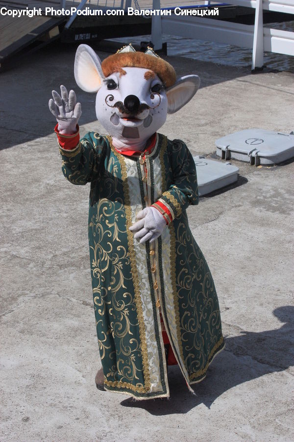 Mascot, Clown, Performer, Person, Costume