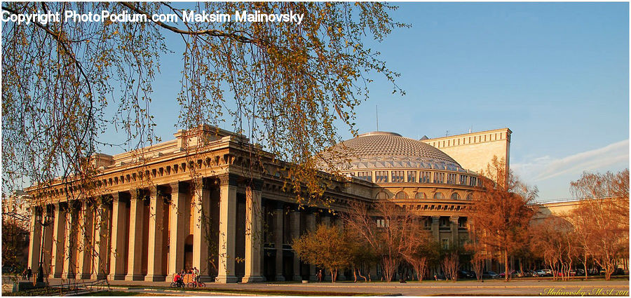 Building, Architecture, Dome, Campus, Office Building, Convention Center, Column