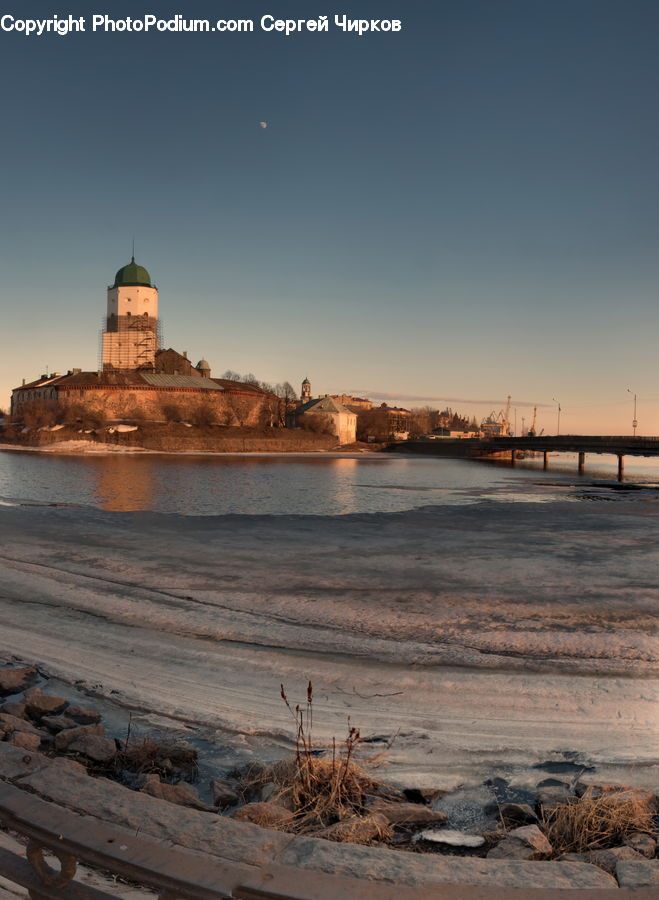Coast, Outdoors, Sea, Water, Architecture, Castle, Fort