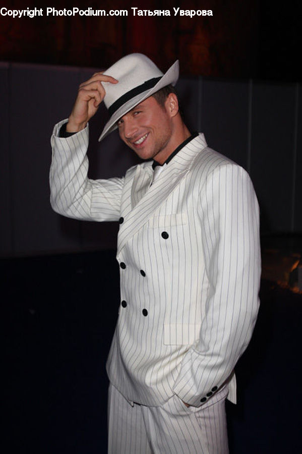 People, Person, Human, Hat, Coat, Overcoat, Cap