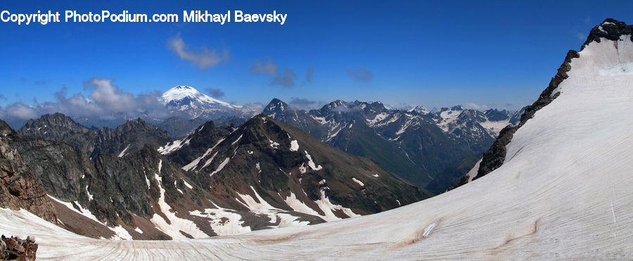 Alps, Crest, Mountain, Peak, Outdoors, Arctic, Glacier