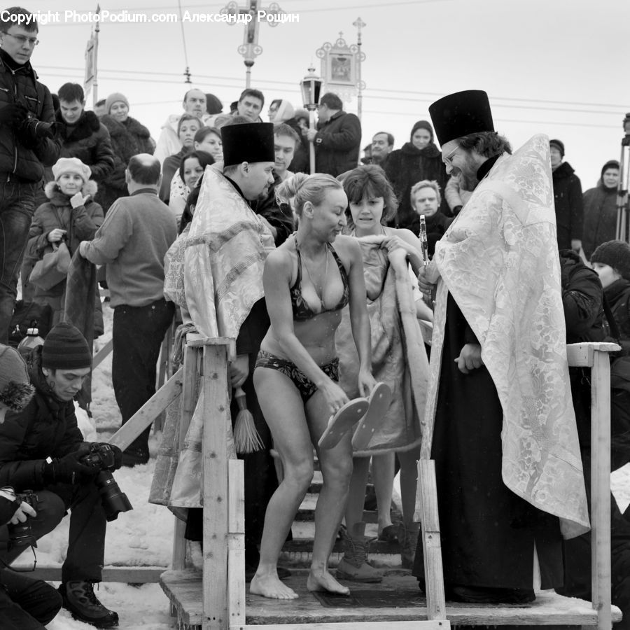 People, Person, Human, Bikini, Maillot, Swimwear, Crowd