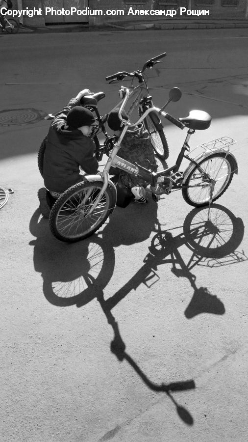 Bicycle, Bike, Vehicle, Cyclist, Mountain Bike, Moped, Motor Scooter