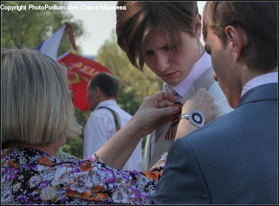 People, Person, Human, Art, Stained Glass, Butterfly, Insect