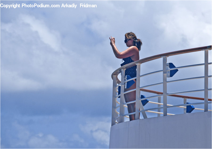 People, Person, Human, Balcony, Playground, Building, Housing