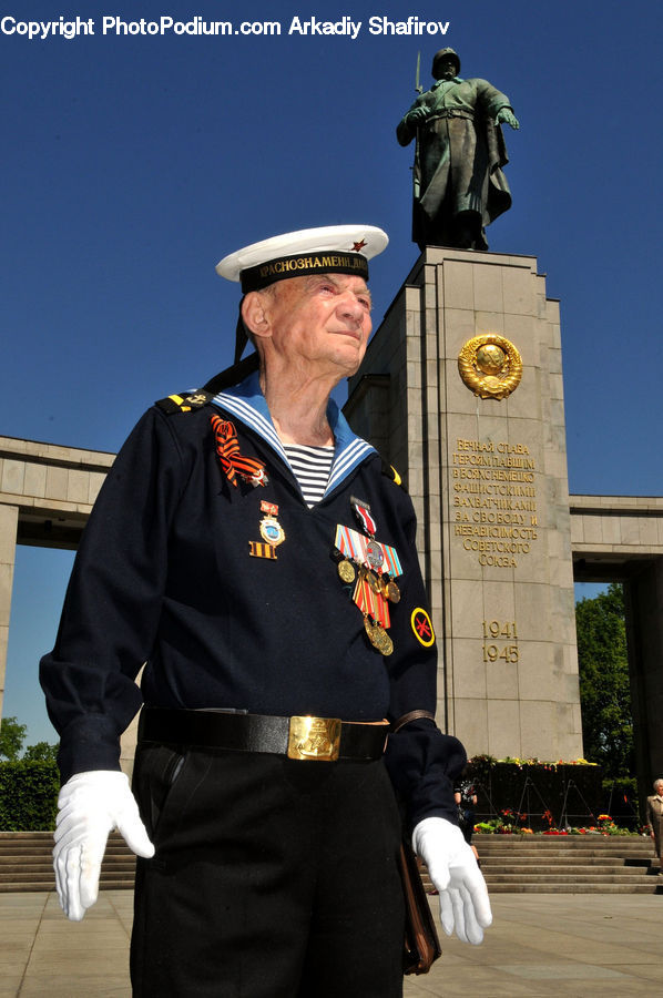 Human, People, Person, Art, Sculpture, Statue, Captain