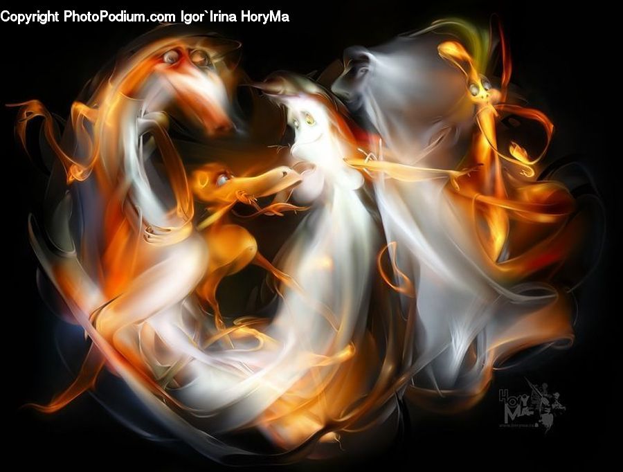 Smoke, Fire, Flame, Fractal, Accessories