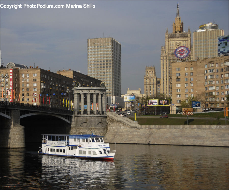 Cruise Ship, Ferry, Freighter, Ship, Tanker, Vessel, Canal